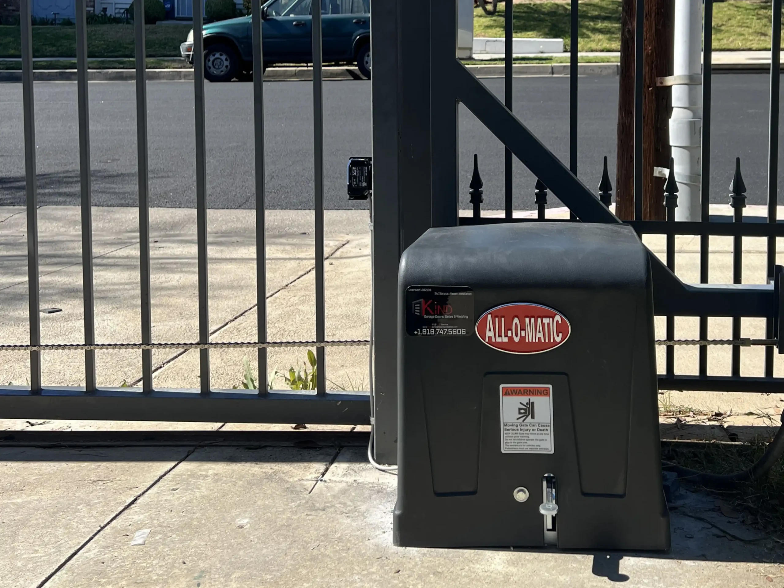 Gate Repair in Culver City service fixing an automatic sliding gate malfunction near Culver Boulevard residential area