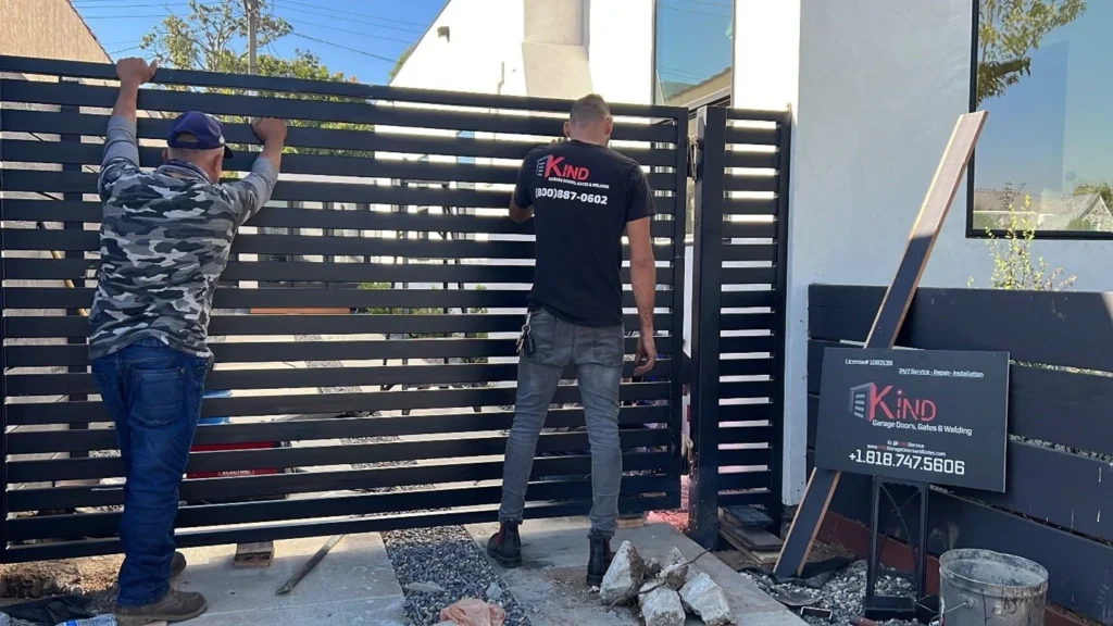 Electric+gate+installation